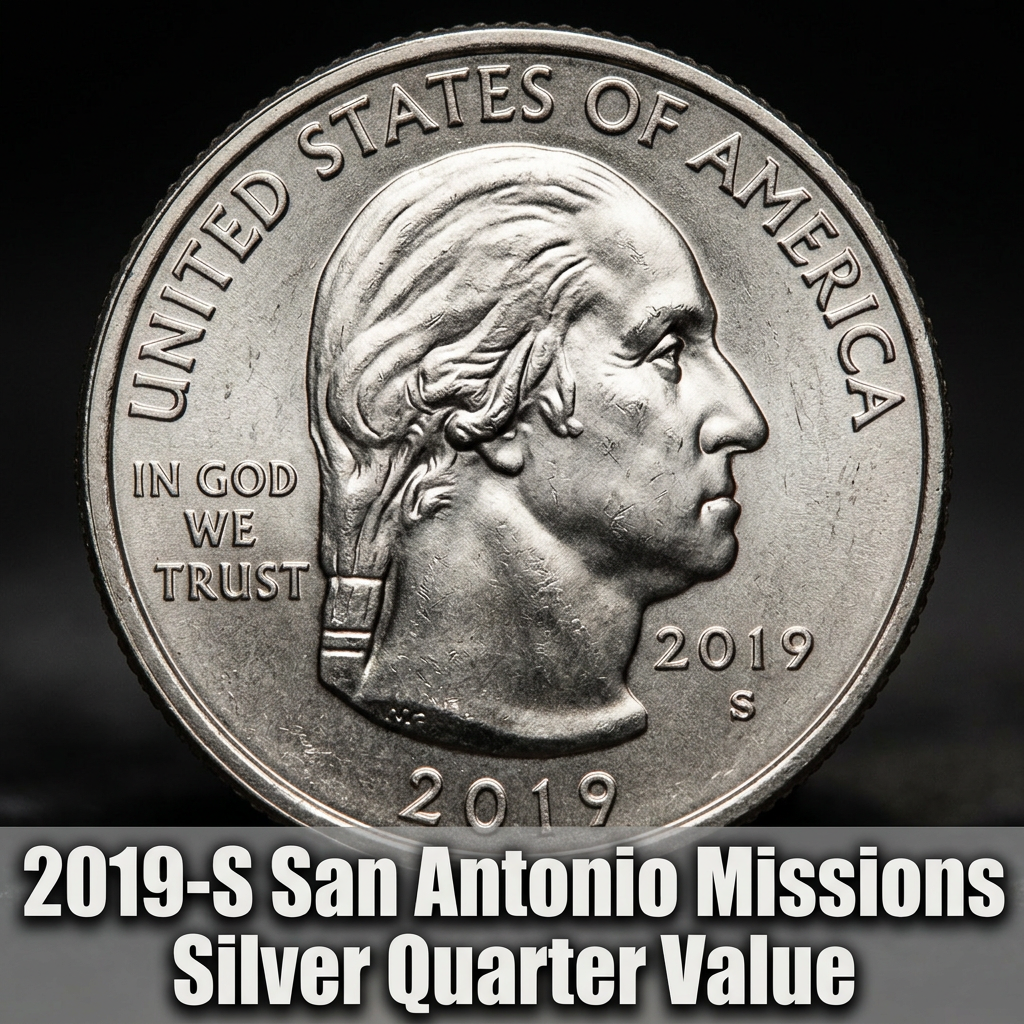 2019-S San Antonio Missions Silver Quarter Worth More Than You Think